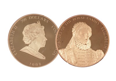 Lot 59 - Westminster Elizabeth II 18ct gold The Queen Elizabeth I Gold 500 Dollars