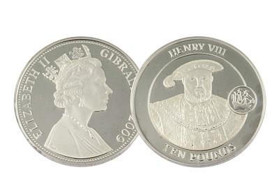 Lot 60 - Westminster Elizabeth II 18ct gold Henry VIII Ten-Pound Coin