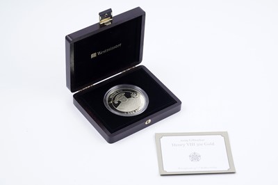 Lot 60 - Westminster Elizabeth II 18ct gold Henry VIII Ten-Pound Coin