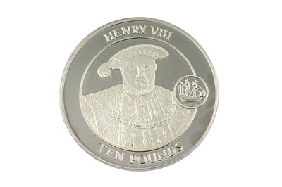 Lot 60 - Westminster Elizabeth II 18ct gold Henry VIII Ten-Pound Coin