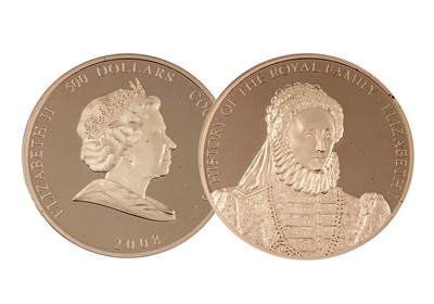 Lot 61 - Westminster Elizabeth II 18ct gold The Queen Elizabeth I Gold Proof Five-Hundred Dollars