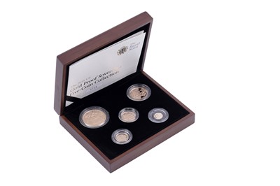 Lot 62 - Royal Mint Elizabeth II gold Proof Sovereign Five Coin Collection