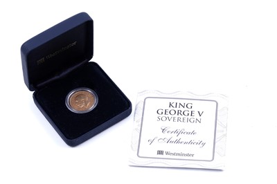 Lot 64 - George V gold sovereign