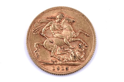Lot 64 - George V gold sovereign