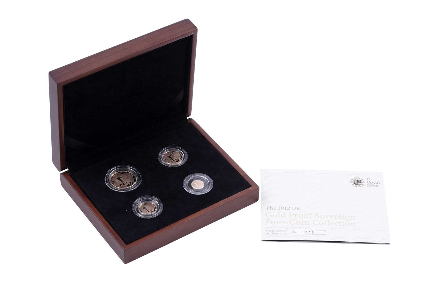 Lot 65 - Royal Mint Elizabeth II 22ct gold Proof Sovereign Four Coin Collection