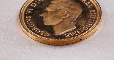 Lot 67 - Royal Mint George VI 22ct gold Specimen Coins