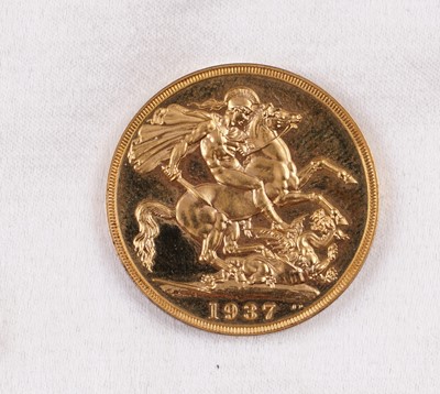 Lot 67 - Royal Mint George VI 22ct gold Specimen Coins