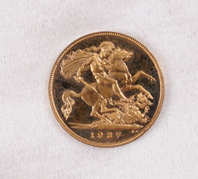 Lot 67 - Royal Mint George VI 22ct gold Specimen Coins