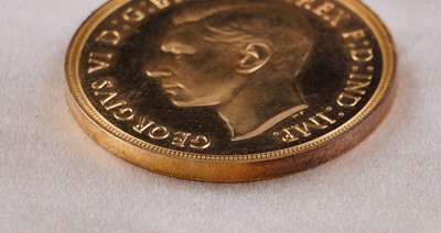 Lot 67 - Royal Mint George VI 22ct gold Specimen Coins