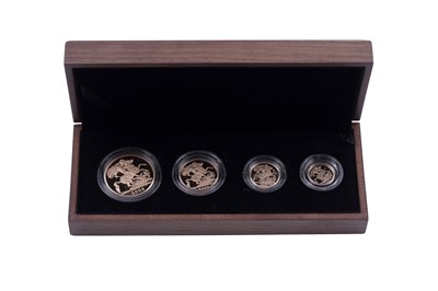 Lot 69 - Royal Mint Elizabeth II 22ct gold Proof Sovereign Collection Four Coin Set