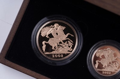 Lot 69 - Royal Mint Elizabeth II 22ct gold Proof Sovereign Collection Four Coin Set