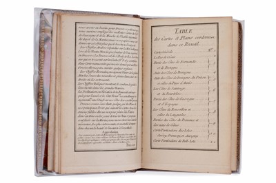 Lot Bonne (Rigobert), Atlas Maritime Ou Cartes Réduites de Toutes les Côtes de France…