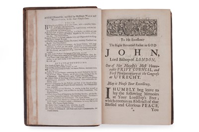 Lot Brodrick (T.), A Compleat History of the Late War, in the Netherlands, Germany, Italy and Spain…