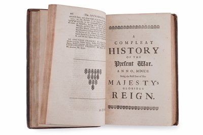 Lot Brodrick (T.), A Compleat History of the Late War, in the Netherlands, Germany, Italy and Spain…