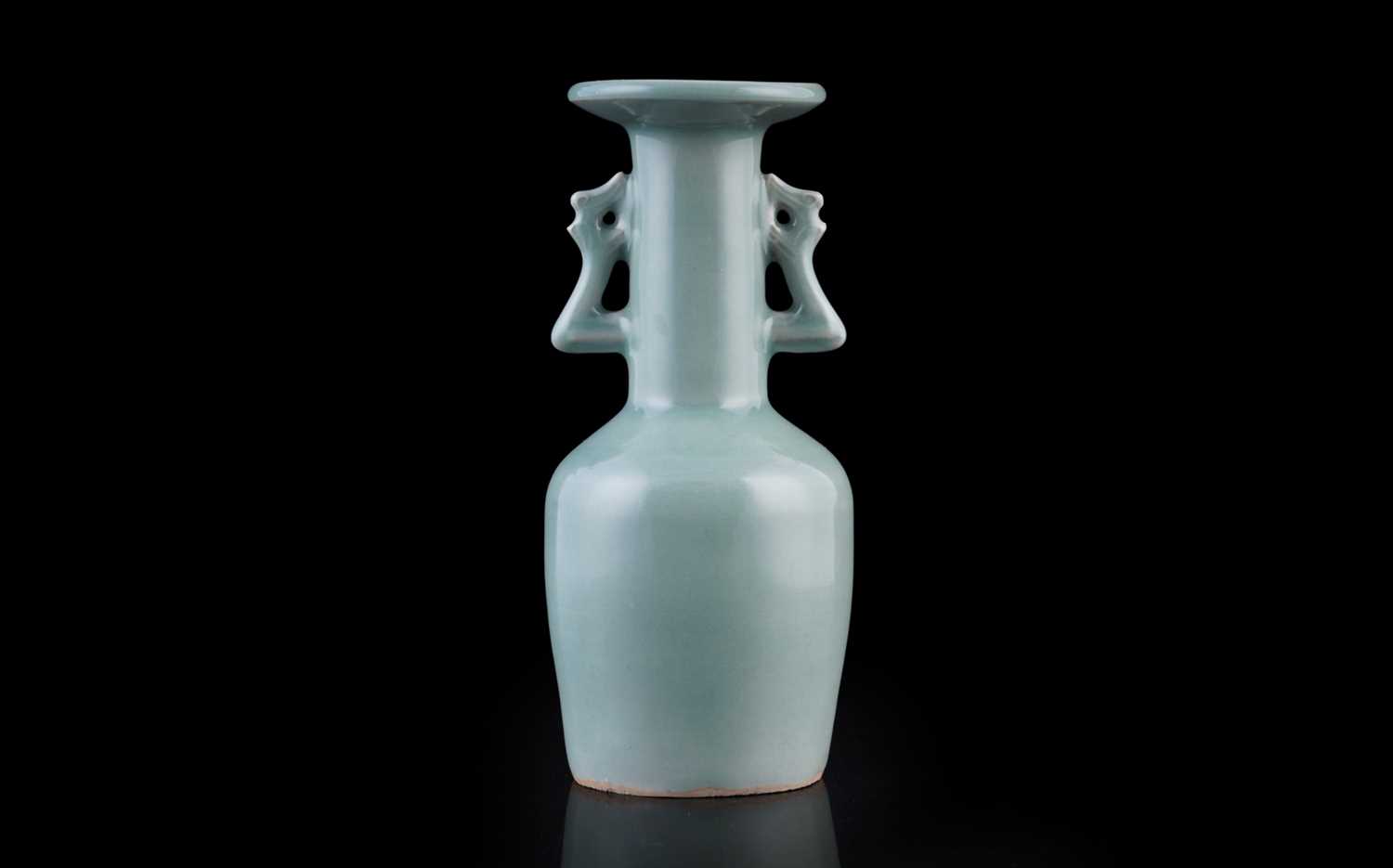 Lot 312 - A small Chinese Celadon vase