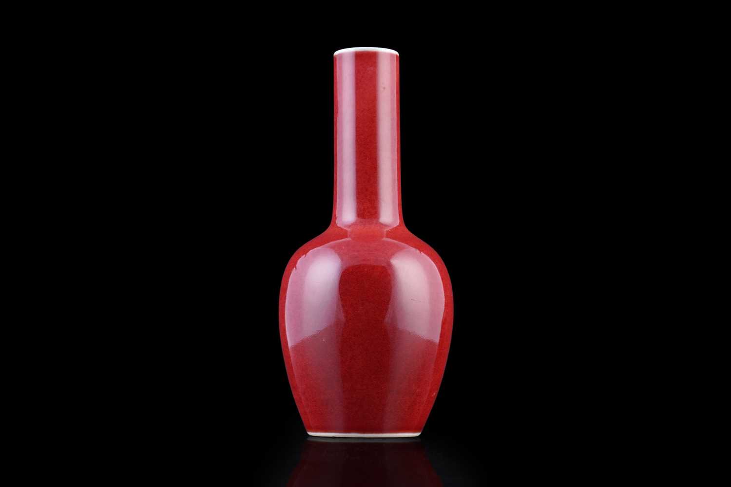 Lot 316 - A Chinese 'sang de boeuf' vase