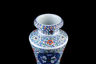 Lot 323 - A Chinese Doucai vase.