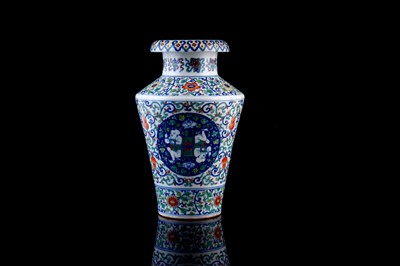 Lot 323 - A Chinese Doucai vase.