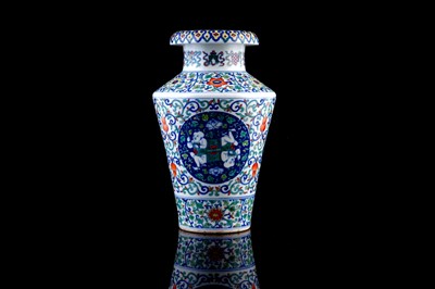 Lot 323 - A Chinese Doucai vase.