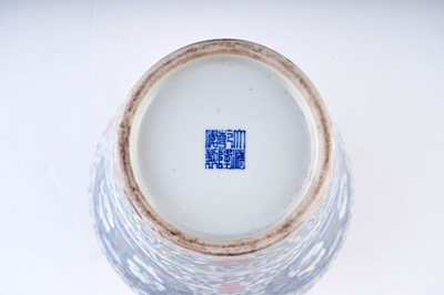 Lot 323 - A Chinese Doucai vase.