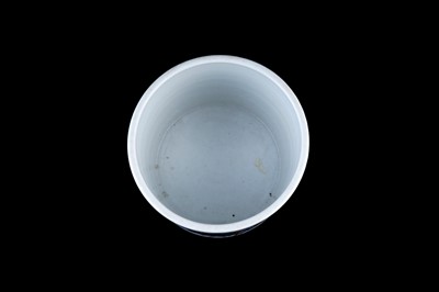 Lot 327 - A Doucai brush pot
