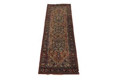Lot 531 - A hand-knotted Persian Qum runner