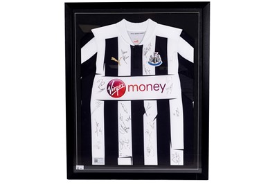 Lot 411 - A signed Newcastle United 2012 home shirt