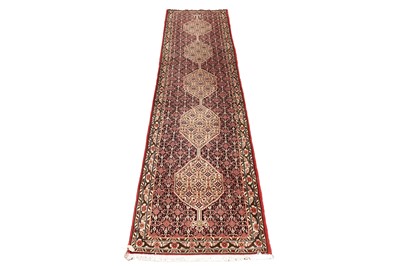Lot 535 - A hand-knotted Persian Bidjar runner