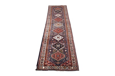 Lot 564 - A hand-knotted Persian Yalameh runner