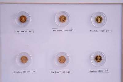 Lot 7 - HM Queen Elizabeth II gold History of the Monarchy gold coins