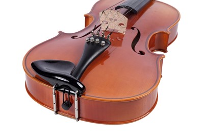 Lot 52 - A Roderich Paesold viola and bow