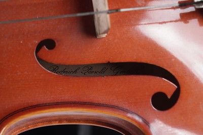 Lot 52 - A Roderich Paesold viola and bow