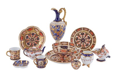 Lot 284 - Royal Crown Derby and Coalport ceramics