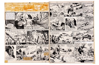 Lot 434 - Original artwork for Karl the Viking by Don Lawrence