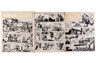 Lot 444 - Original artwork for Karl the Viking by Don Lawrence