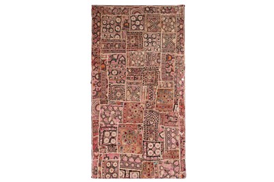 Lot 589 - Indian Rajasthan patchwork panel