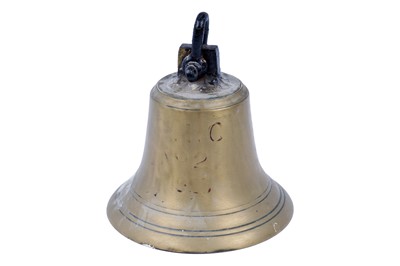 Lot 502 - An early 20th Century cast bronze bell