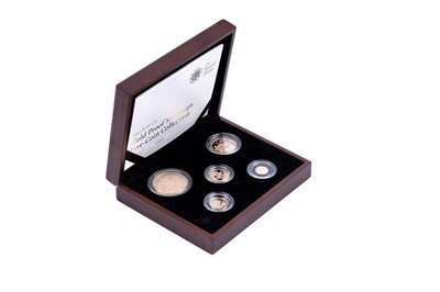 Lot 70 - Royal Mint Queen Elizabeth II 22ct gold Proof Sovereign Five-Coin Collection