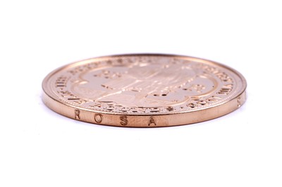 Lot 74 - Royal Mint Queen Elizabeth II 22t gold Henry VIII Five-Pound Gold Proof Coin