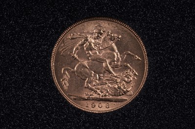 Lot 77 - Westminster Edward VII 22ct gold Set of Nine Sovereigns