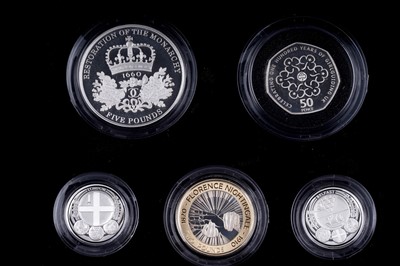 Lot 82 - Royal Mint Queen Elizabeth II Silver Piedfort Set