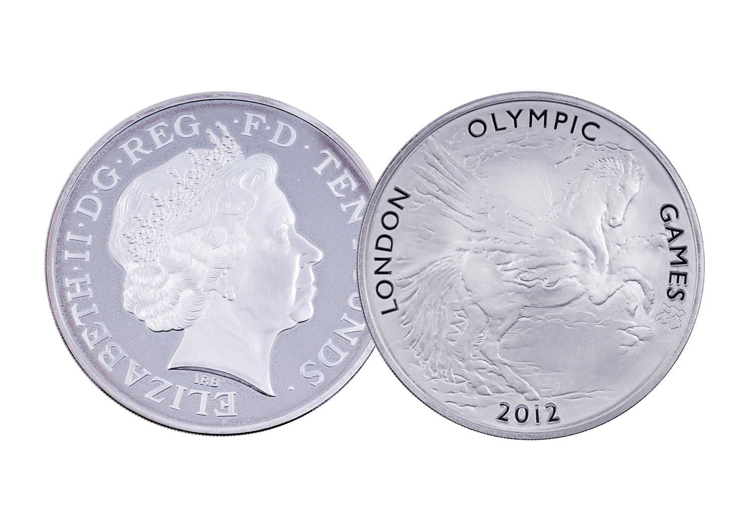 Lot 83 - Royal Mint Queen Elizabeth II silver Official London 2012 5oz Coin
