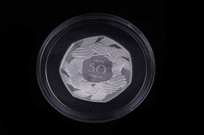 Lot 85 - Royal Mint Queen Elizabeth II silver Fifty-Pence Proof Collection 40th Anniversary