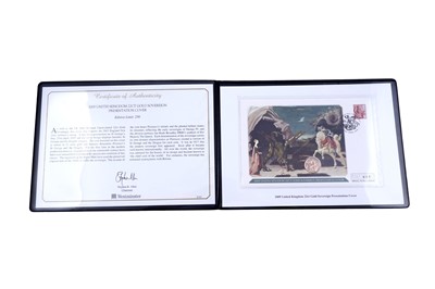 Lot 86 - Westminster Queen Elizabeth II 22t gold Sovereign Presentation Cover