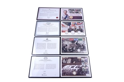 Lot 88 - A selection of Westminster silver coin presentation covers