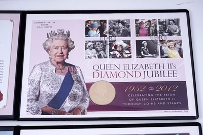 Lot 88 - A selection of Westminster silver coin presentation covers