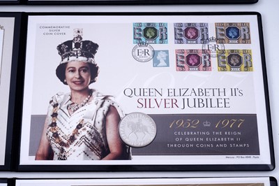 Lot 88 - A selection of Westminster silver coin presentation covers