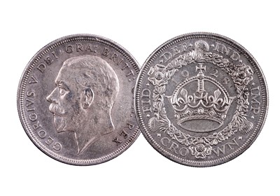 Lot 89 - George V silver Wreath Crown
