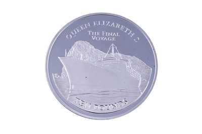 Lot 93 - Westminster Queen Elizabeth II silver Final Voyage of the QE2