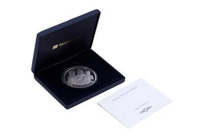 Lot 94 - Westminster Elizabeth II silver Henry VIII 5oz Britannia